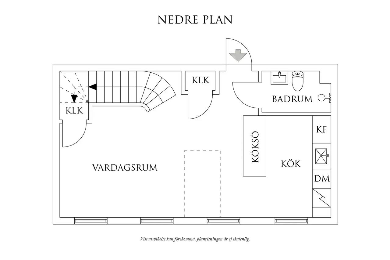 Floor plan for Stureplatsen 2B