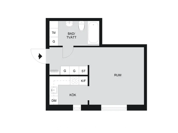 Planritning för Cirkelvägen 26