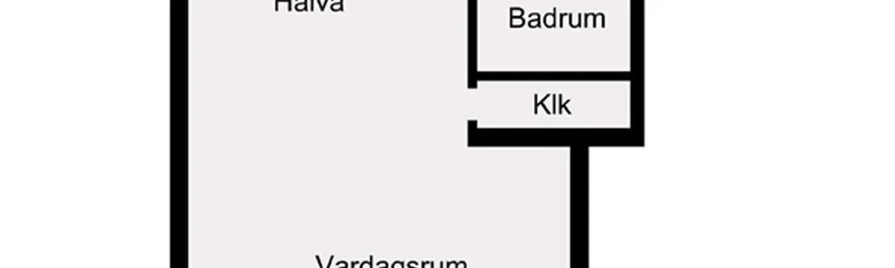 Floor plan for Nikolaigatan 6