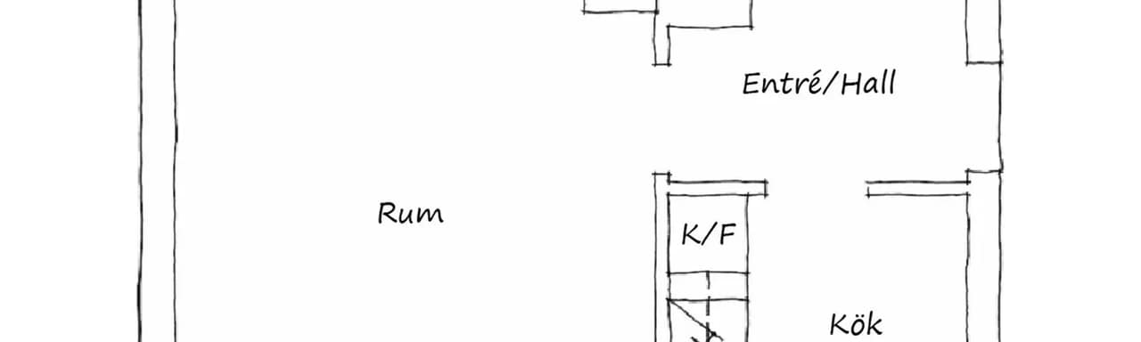 Floor plan for Sturegatan 17B