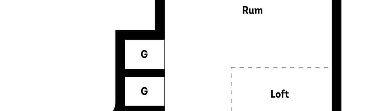 Floor plan for Kungsholmsgatan 13