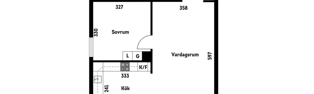 Planritning för Getfotsvägen 59