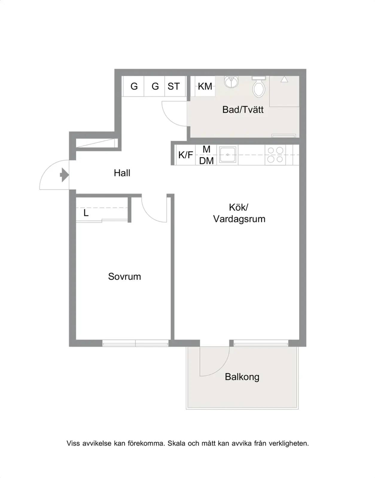 Floor plan for Lovartsgatan 13