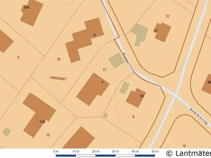 Floor plan for Krokvägen 4