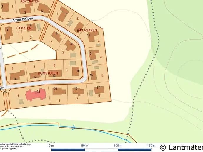 Floor plan for Advokatvägen 15