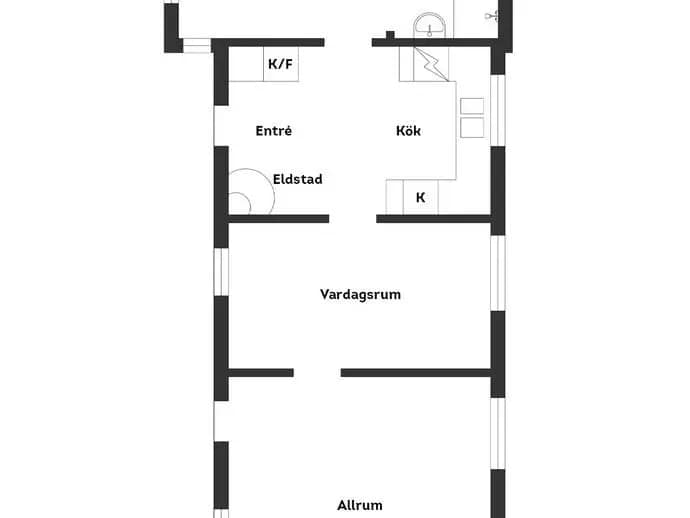 Floor plan for Mors ängs väg 18