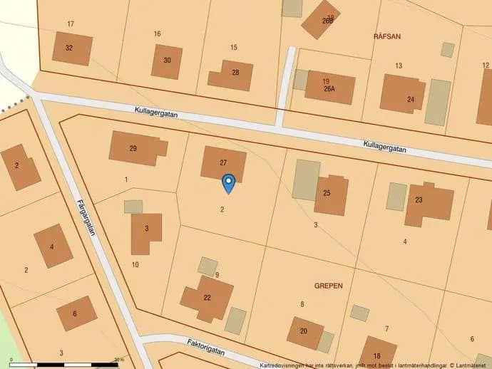 Floor plan for Kullagergatan 27