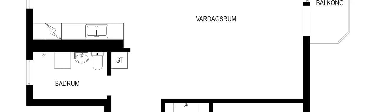 Floor plan for Lavettvägen 33