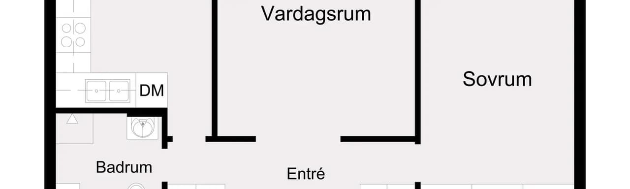 Floor plan for Karolingatan 28