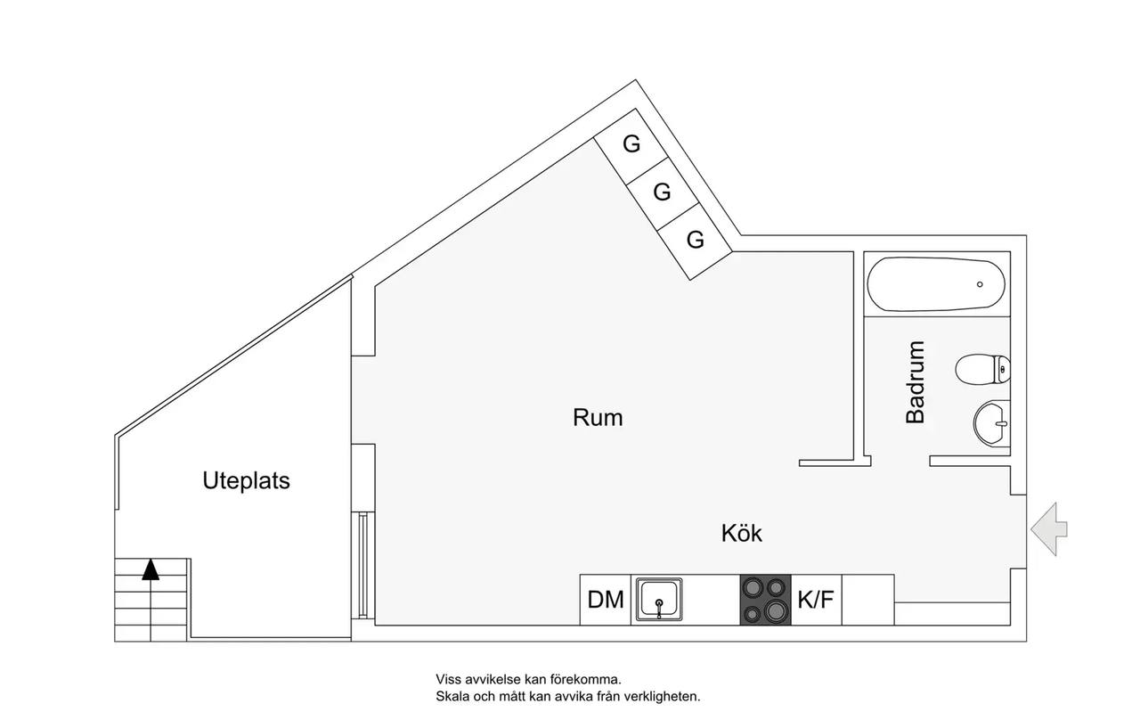 Floor plan for Gamla Tyresövägen 310