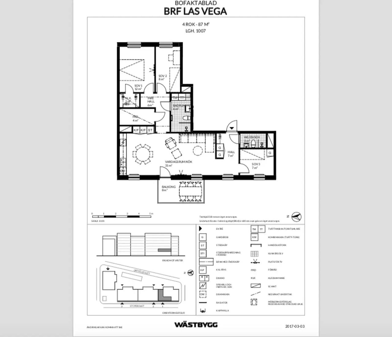 Floor plan for Storseglet 59