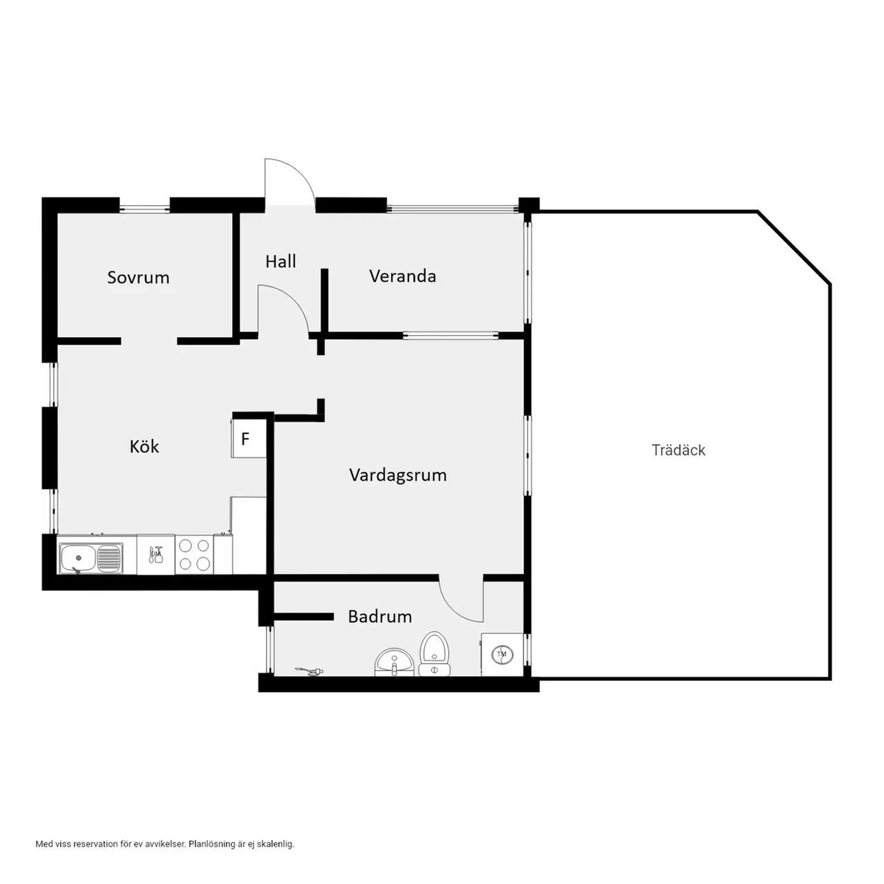 Floor plan for Gång 4