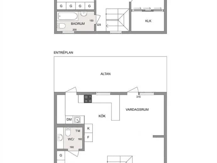 Floor plan for Myrstuguvägen 33