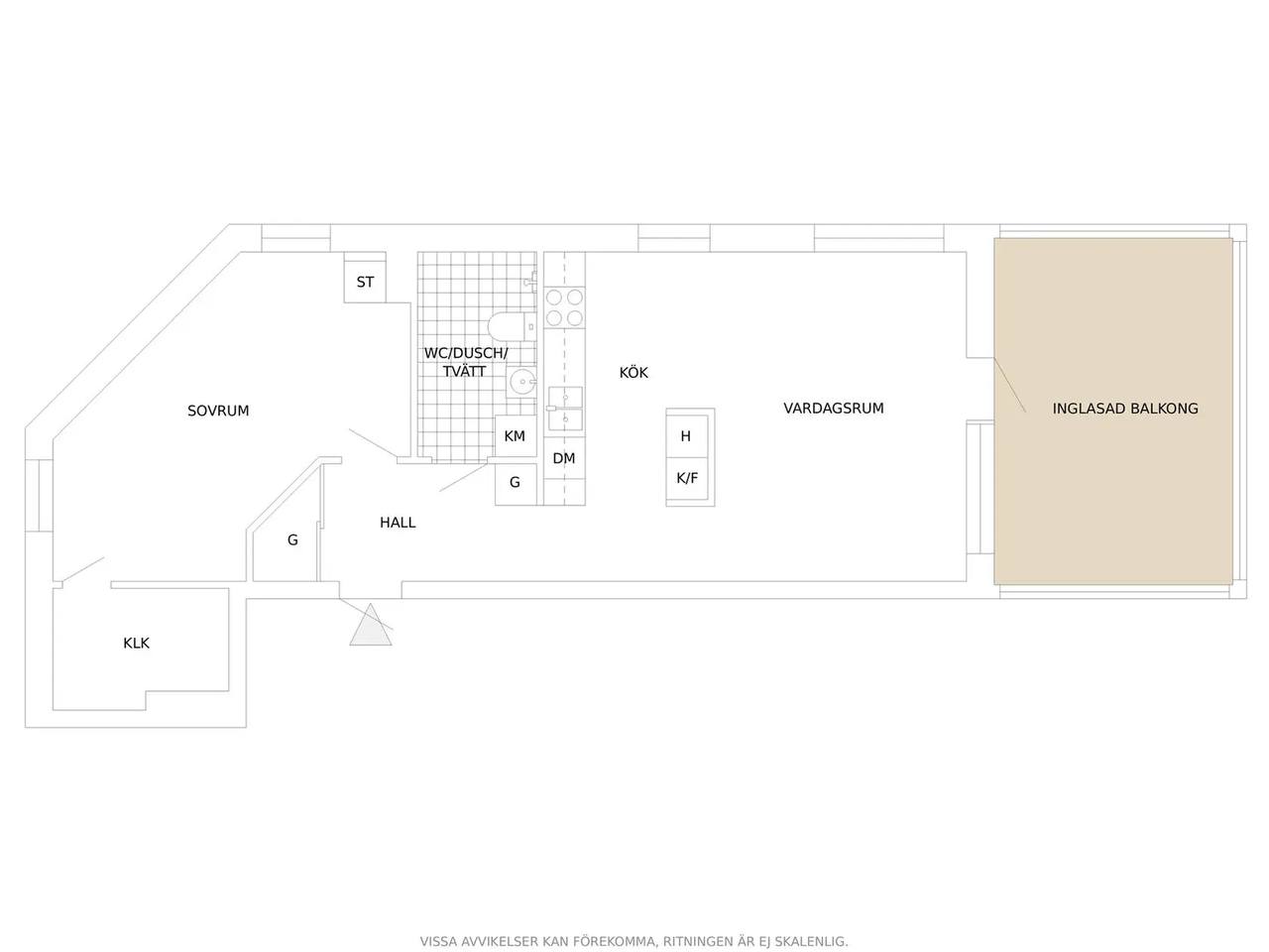Floor plan for Druveforsvägen 16