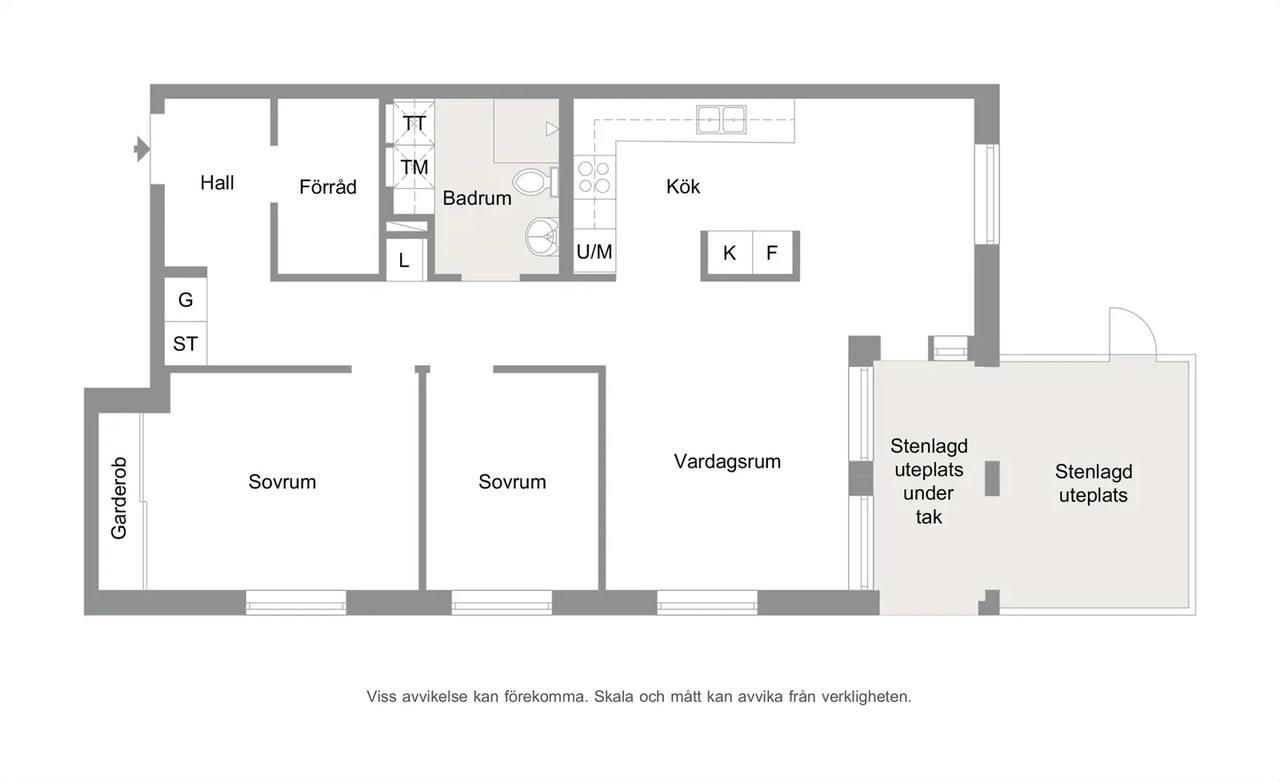 Floor plan for Annerovägen 7