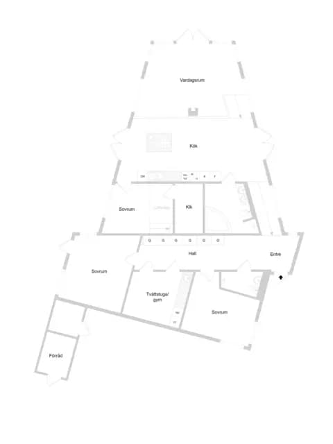 Planritning för Rosendalsvägen 7C