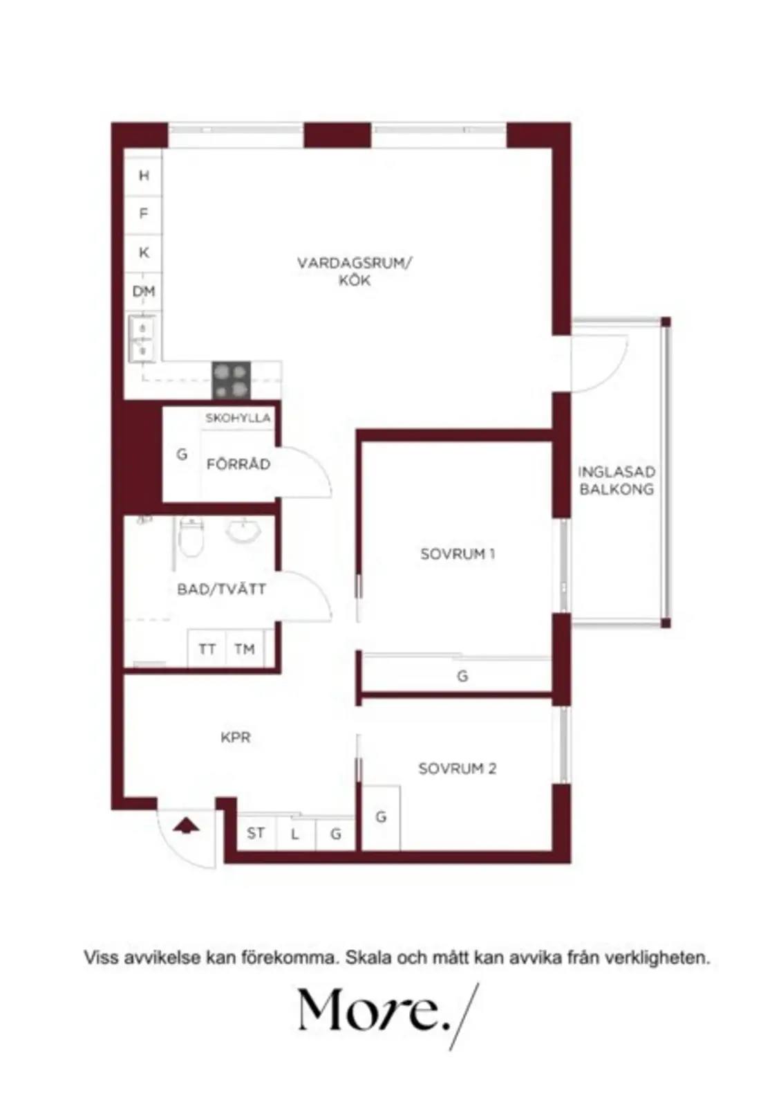 Planritning för Evenemangsgatan 30
