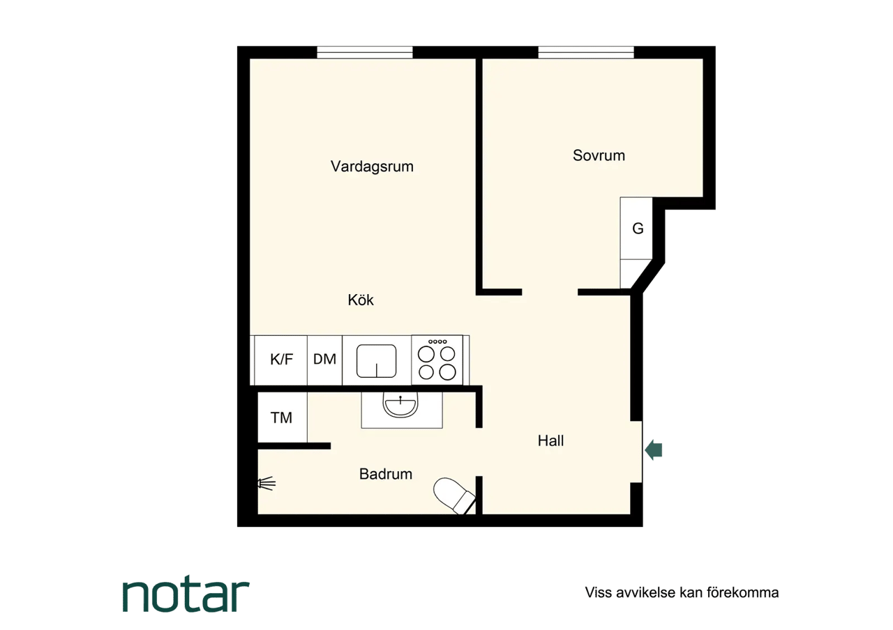 Floor plan for Dalslandsgatan 3