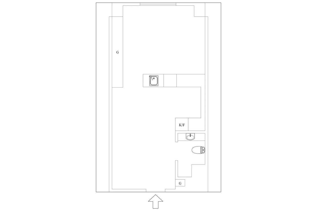 Floor plan for Wingårdsgatan 5A