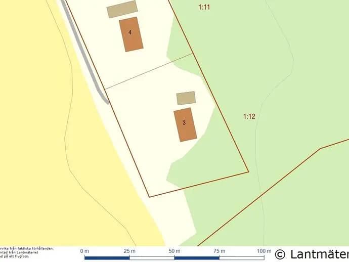 Floor plan for Breds-Vreta 3