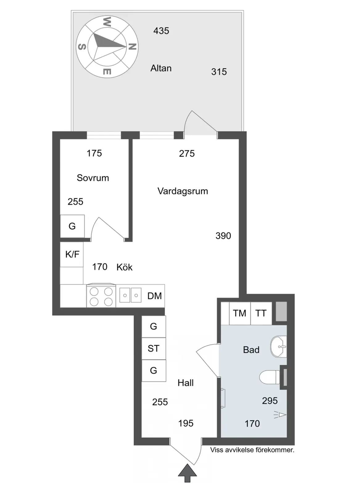 Floor plan for Sandstuguvägen 51