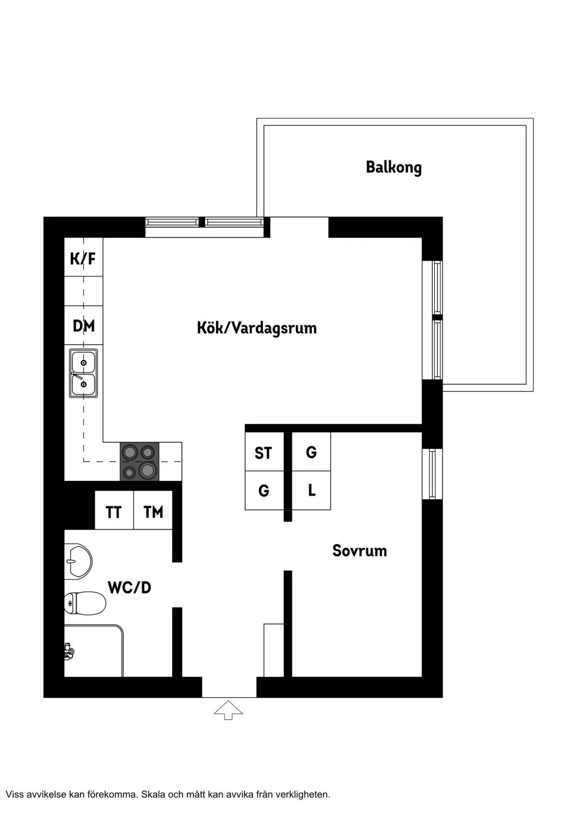 Floor plan for Sandstuguvägen 24