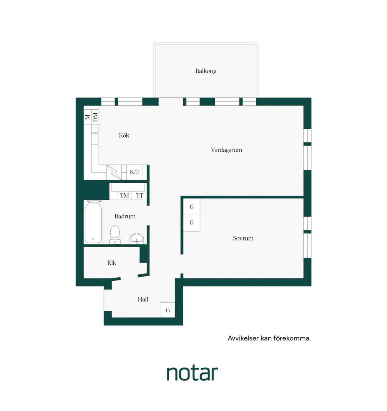 Floor plan for Sköntorpsvägen 7