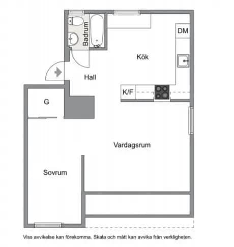 Floor plan for Tallbostigen 11