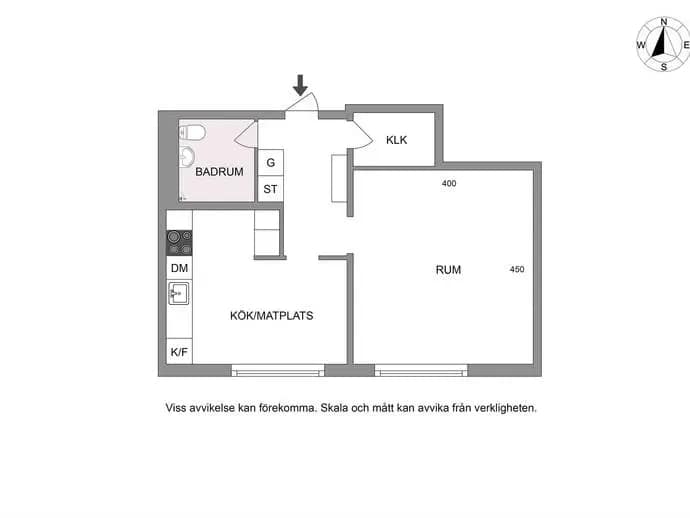 Floor plan for Bandhagsplan 11