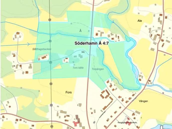Planritning för Å 402