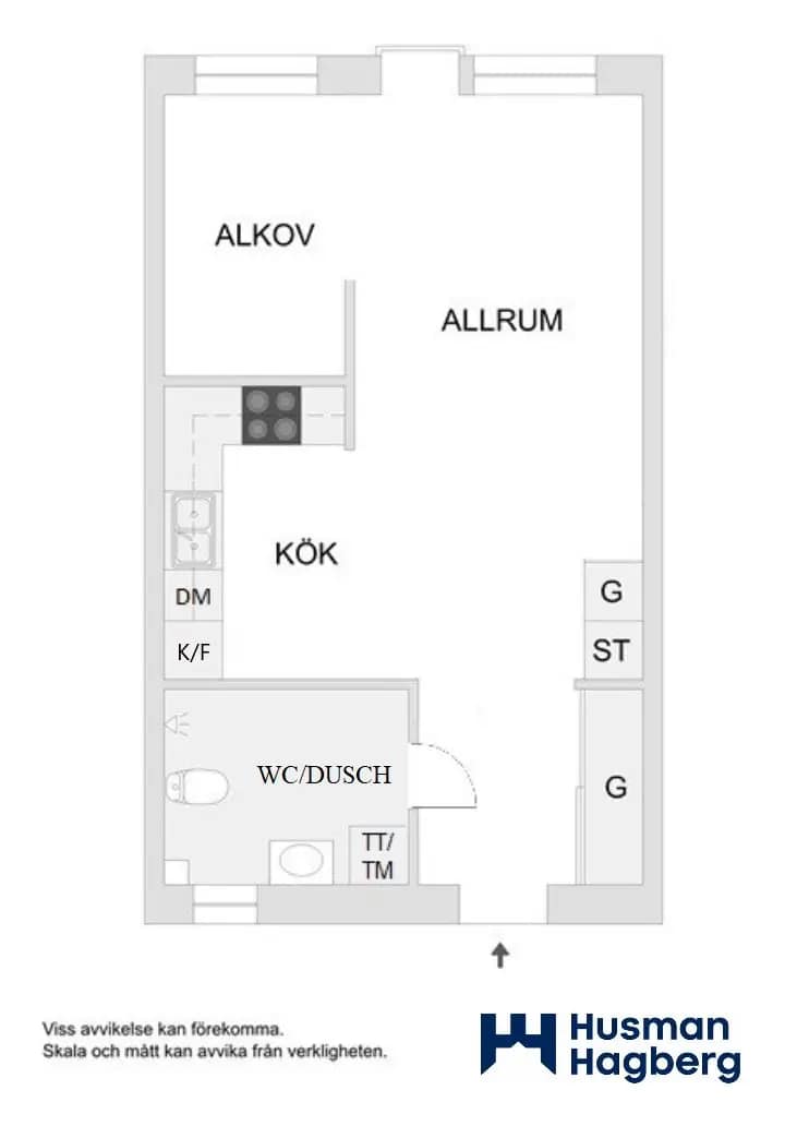 Floor plan for Lyktvägen 79B
