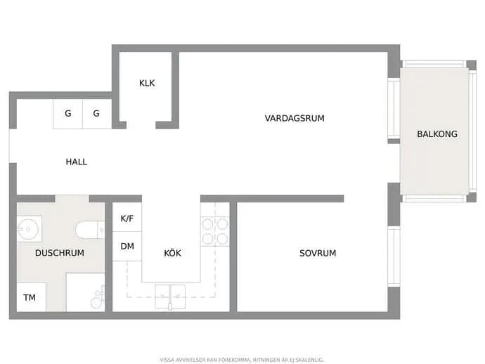 Floor plan for Råcksta gårdsväg 21