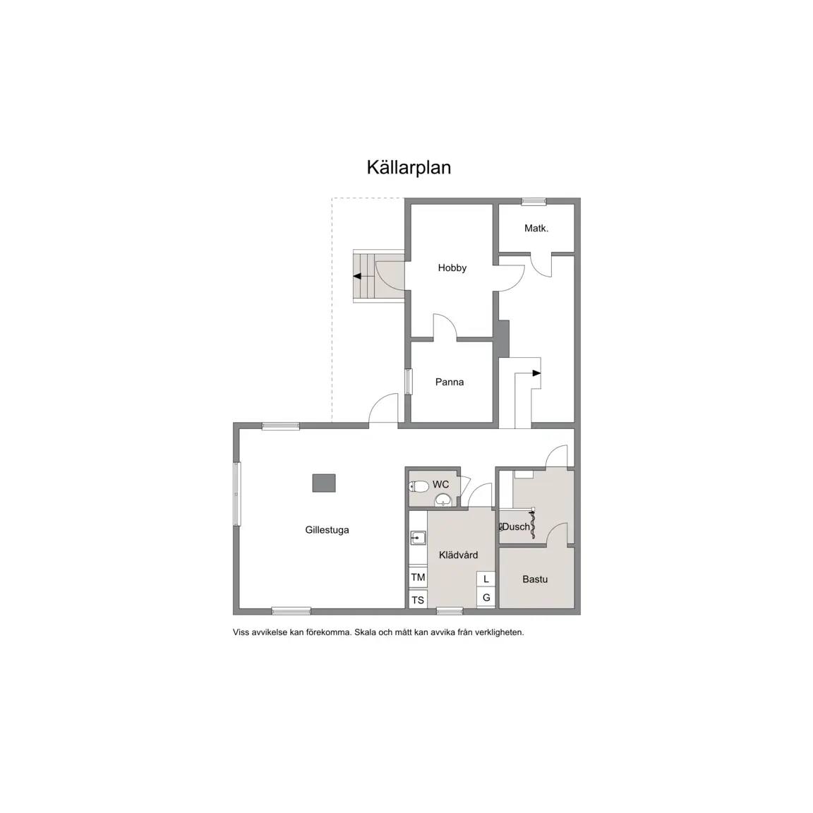 Floor plan for Pilbågsvägen 9