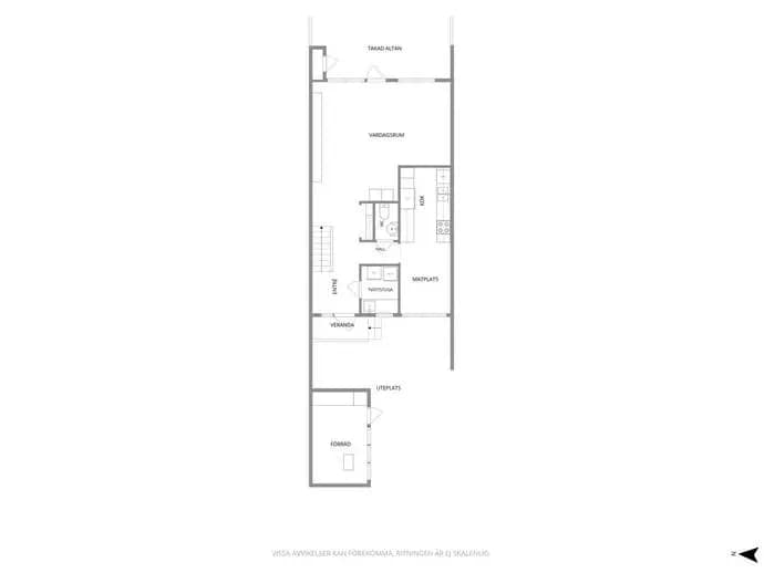 Floor plan for Tegelbruksgatan 42E