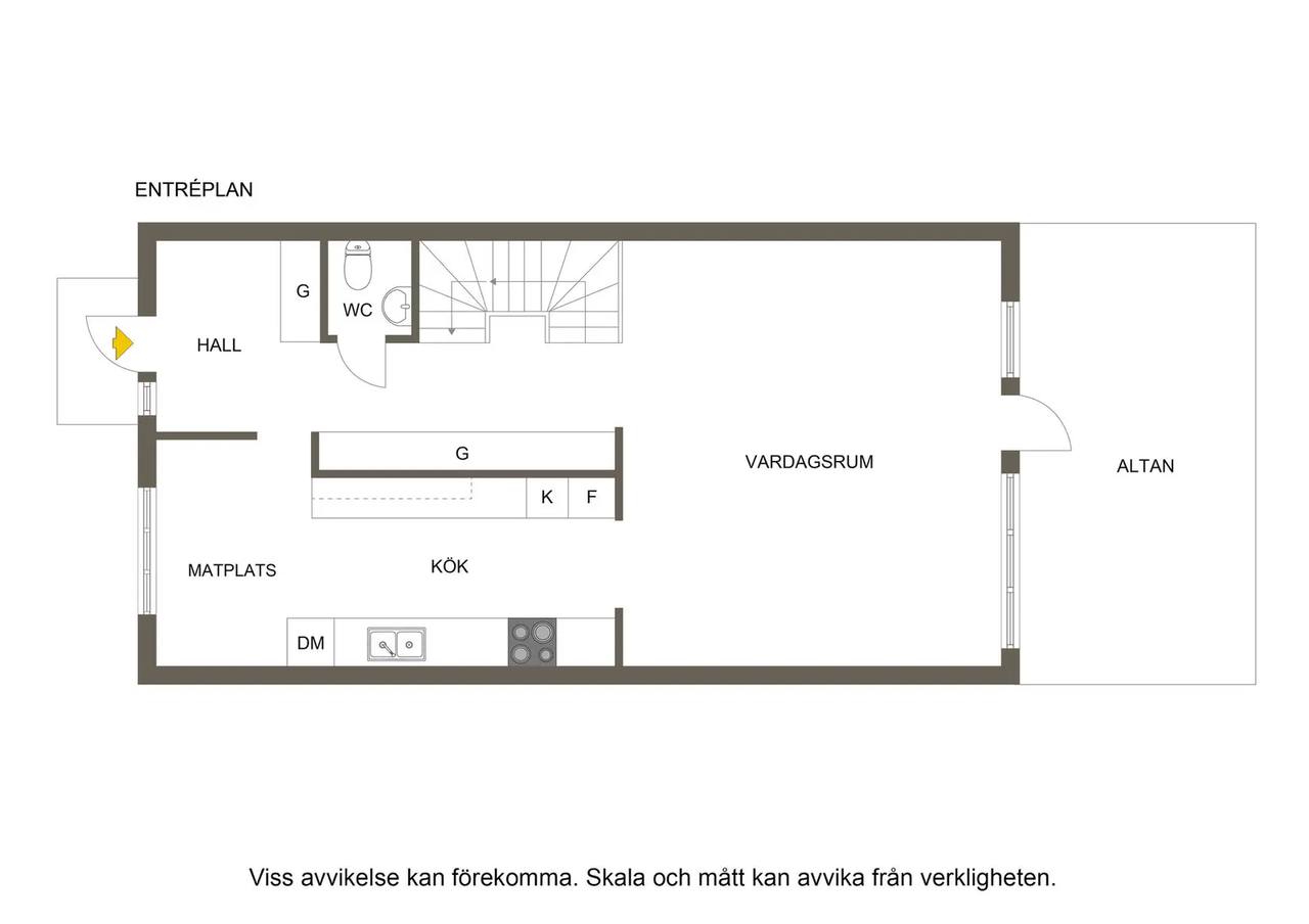 Floor plan for Orionvägen 53