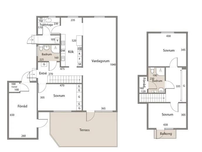 Planritning för Ruddammsgatan 11