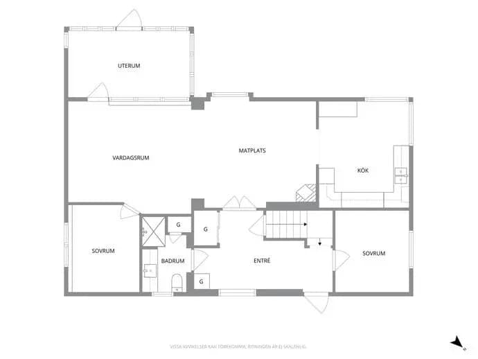 Floor plan for Kjällstorpsgatan 2