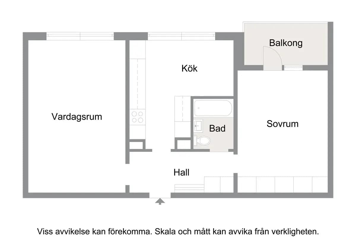 Floor plan for Serenadgatan 58