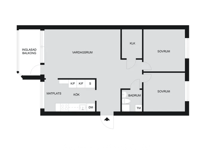 Floor plan for Ektorpsgatan 122
