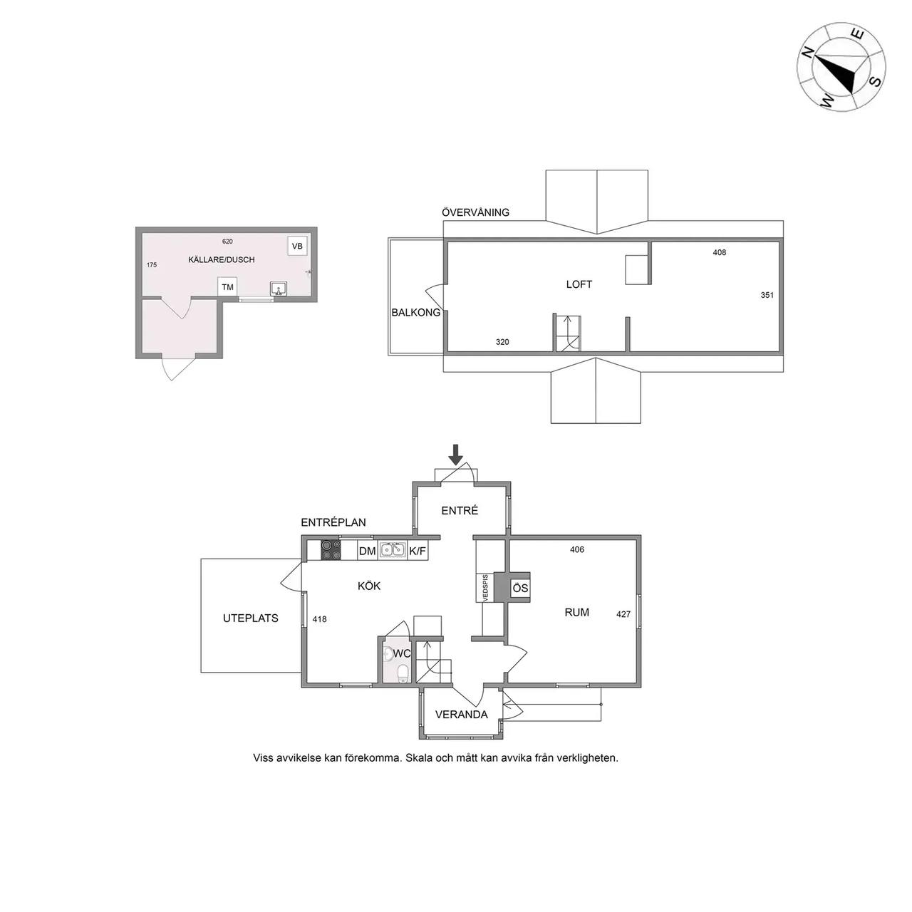 Planritning för Sjöviksvägen 42