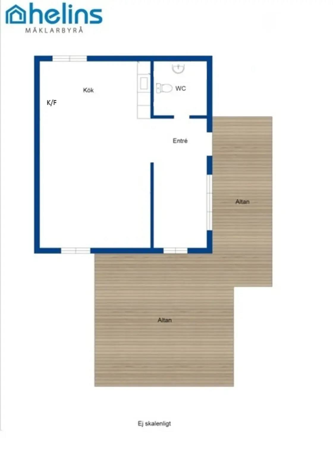 Floor plan for Lyktgubbegången 137