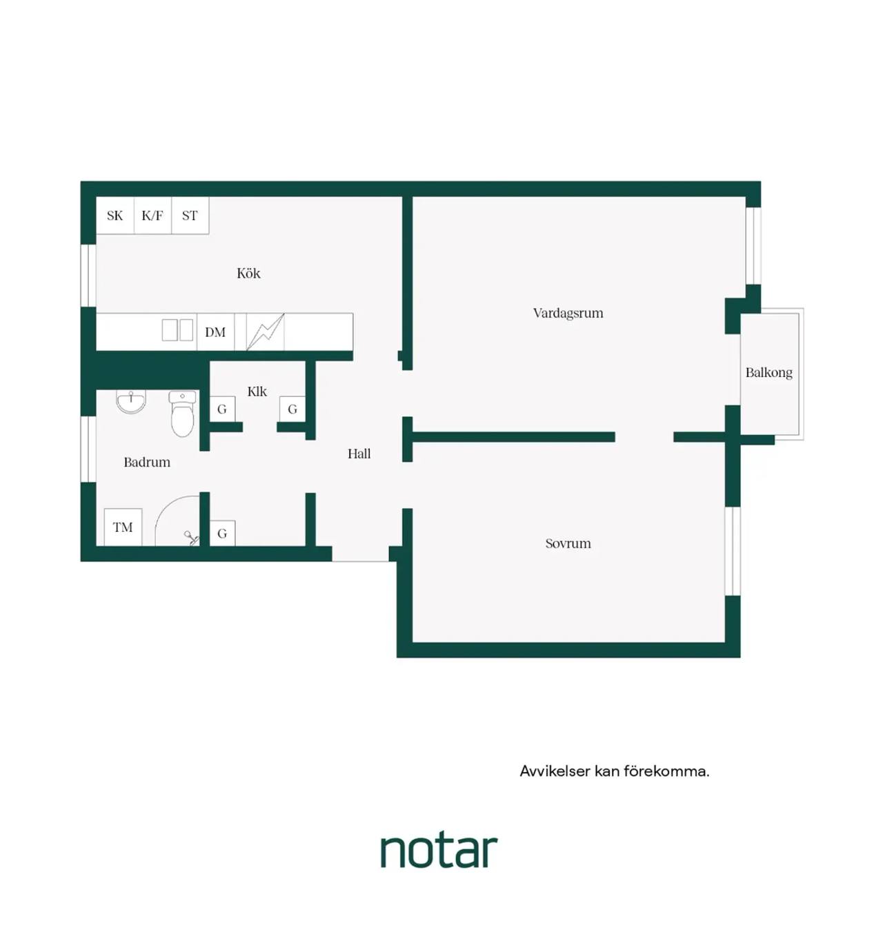 Floor plan for Holbergsgatan 116