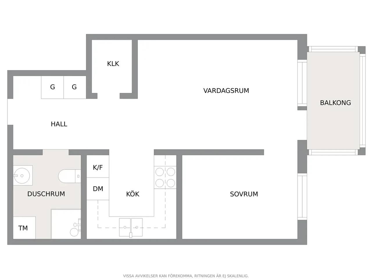 Floor plan for Råcksta Gårdsväg 21