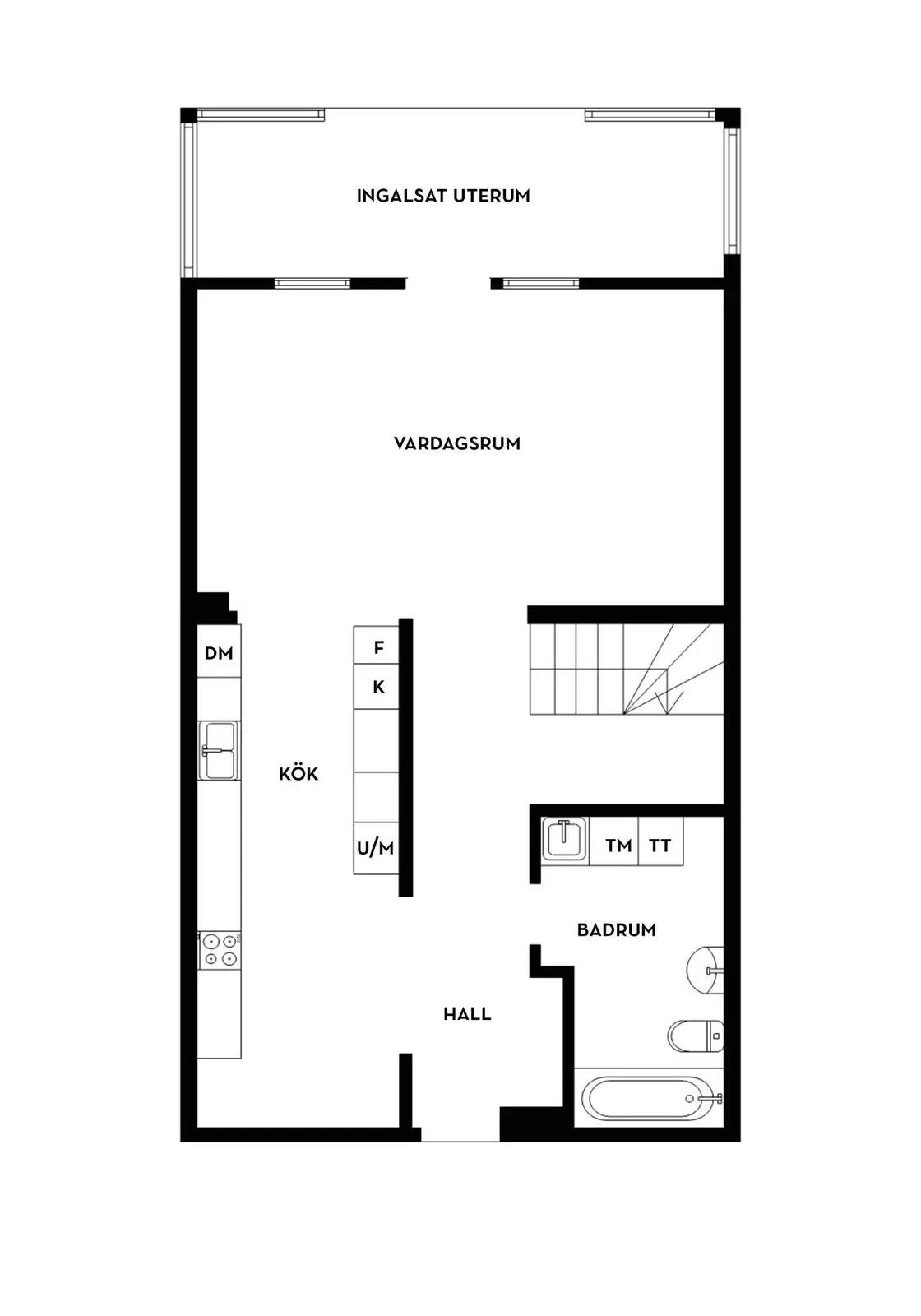 Floor plan for Fabelstigen 13