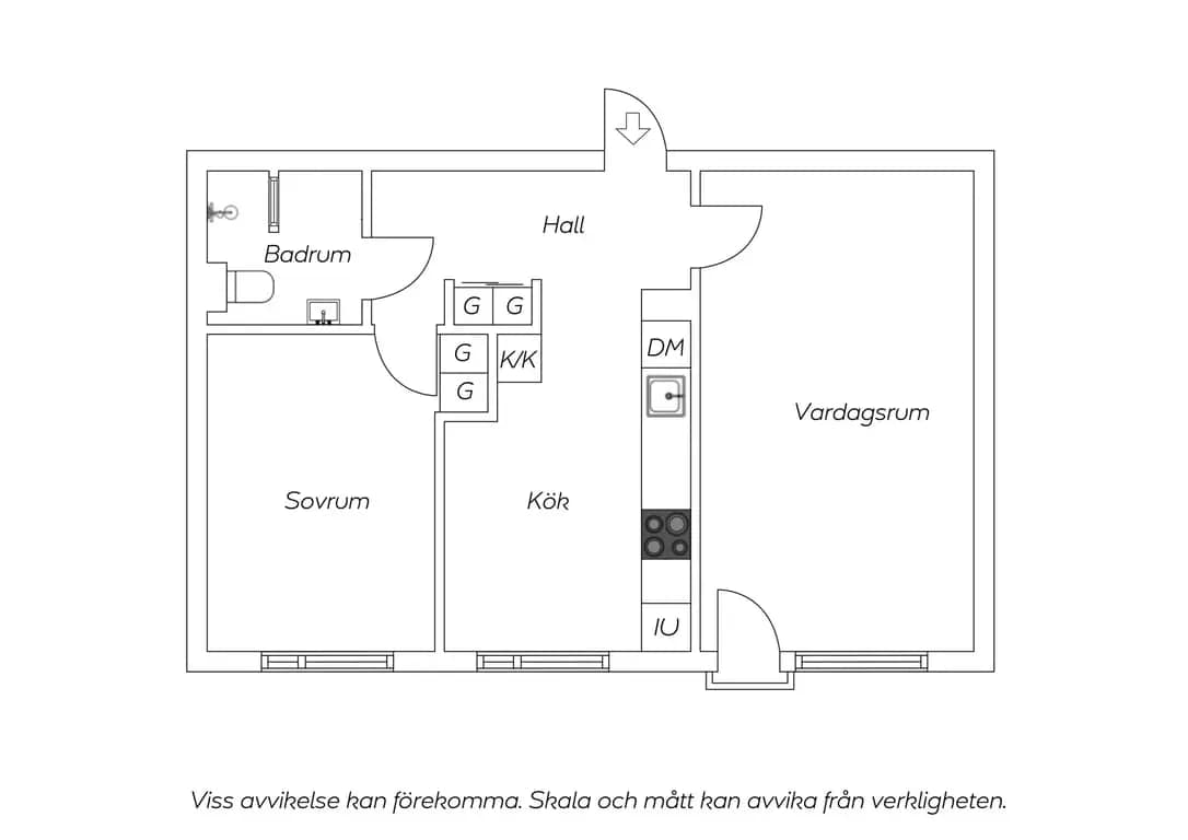 Planritning för Heimdallsvägen 15