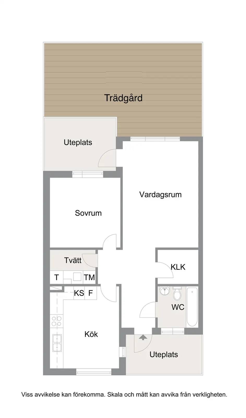 Floor plan for Lertegelvägen 88