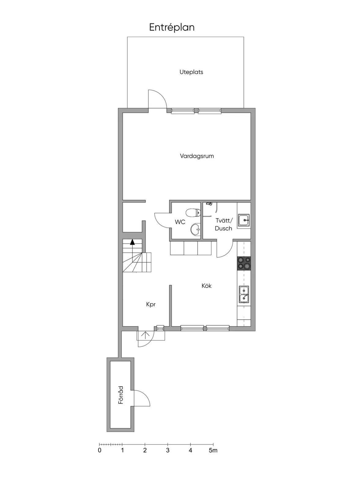 Floor plan for Sedelvägen 124