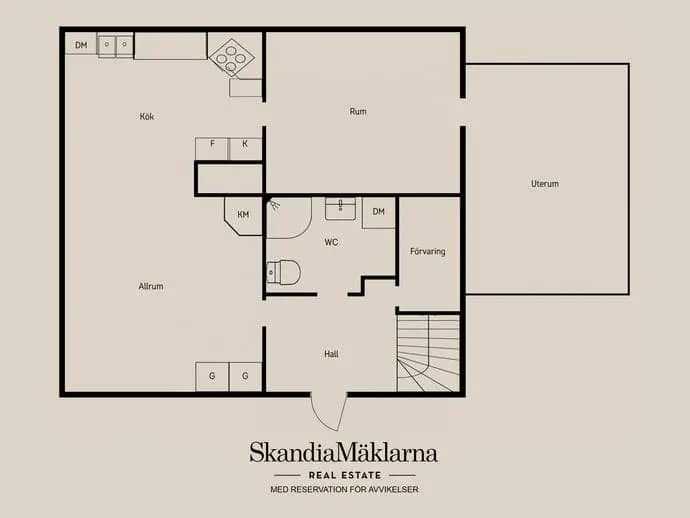 Floor plan for Häbbersliden 60