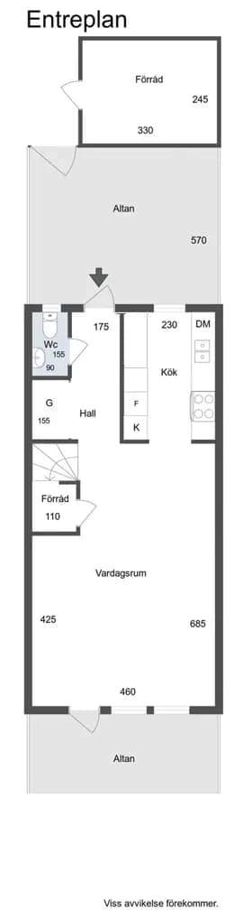 Floor plan for Önnemovägen 144