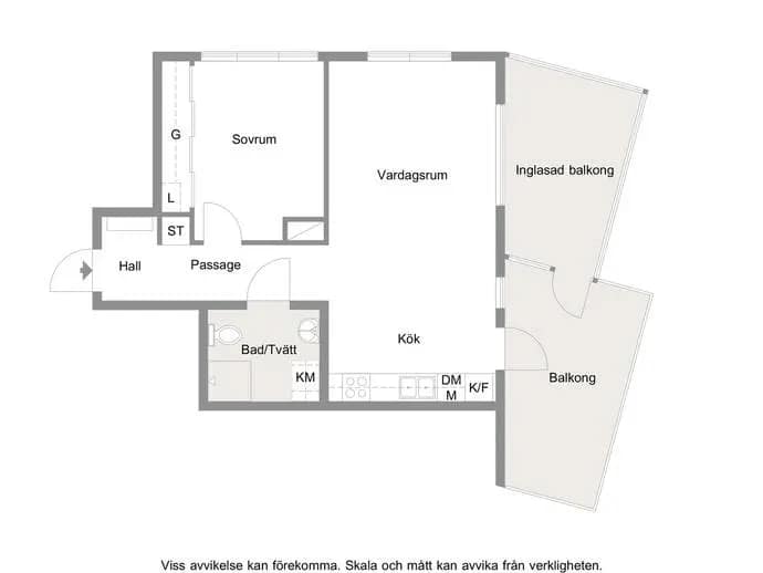Floor plan for Isbergs gata 36
